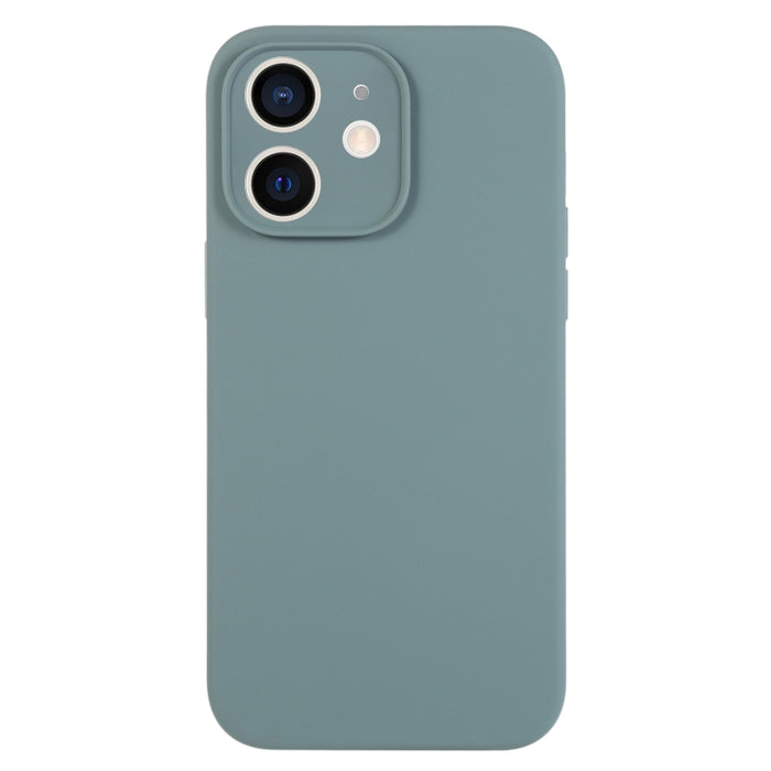 Caja del teléfono del poro fino del silicón líquido del color puro, For iPhone 11 Pro Max, For iPhone 11