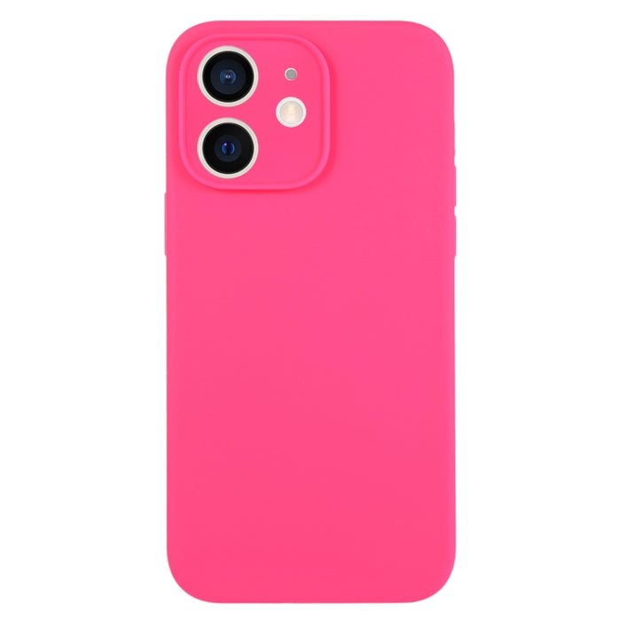 Caja del teléfono del poro fino del silicón líquido del color puro, For iPhone 11 Pro Max, For iPhone 11