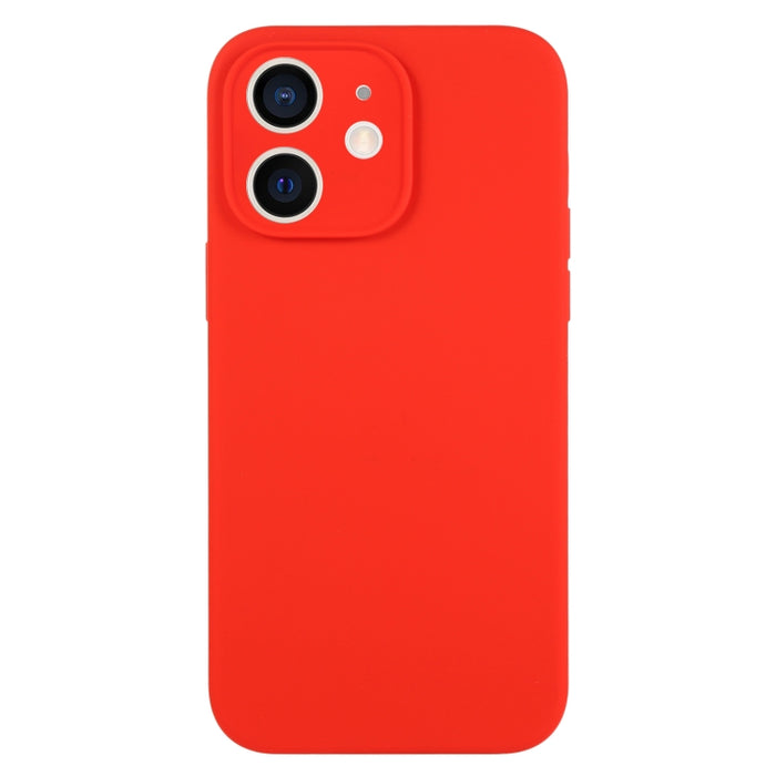 Caja del teléfono del poro fino del silicón líquido del color puro, For iPhone 11 Pro Max, For iPhone 11
