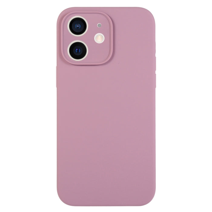 Caja del teléfono del poro fino del silicón líquido del color puro, For iPhone 11 Pro Max, For iPhone 11