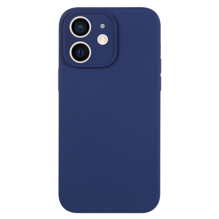 Caja del teléfono del poro fino del silicón líquido del color puro, For iPhone 11 Pro Max, For iPhone 11