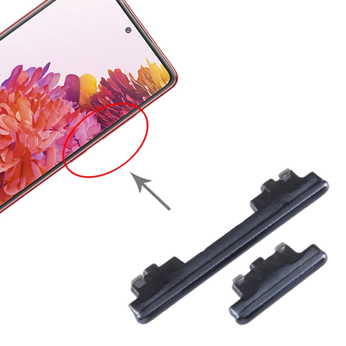 10 botones de encendido + botón de control de volumen., For Samsung Galaxy S20 FE SM-G780, For Samsung Galaxy Z Flip 5G SM-F707, For Samsung Galaxy M23 SM-M236, For Samsung Galaxy A23 SM-A235, For Samsung Galaxy A53 5G SM-A536                          ...
