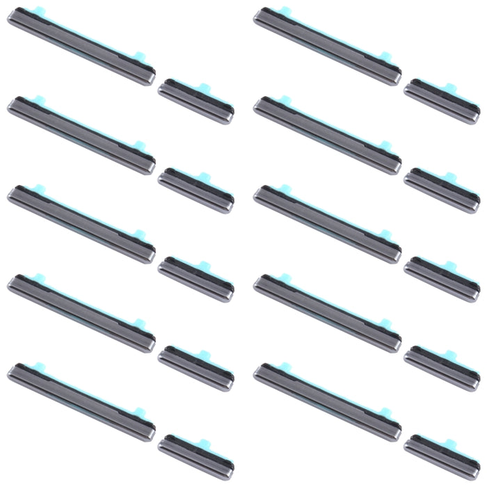 10 botones de encendido + botón de control de volumen., For Samsung Galaxy S20 Ultra SM-G988, For Samsung Galaxy Note10 Lite SM-N770