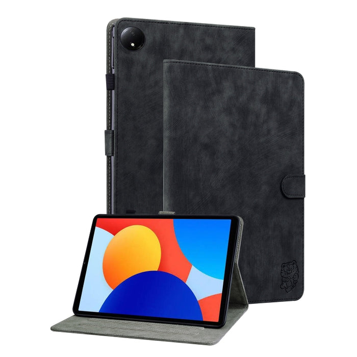Funda para tableta de cuero con tapa y patrón de tigre, For Xiaomi Redmi K Pad 8.8 inch, For Redmi Pad 2 / Redmi Pad SE 11 2025, For Xiaomi Pad 7 / Pad 7 Pro, For Xiaomi Redmi Pad SE 8.7, For Xiaomi Redmi Pad Pro 12.1, For Xiaomi Redmi Pad SE 11 inch