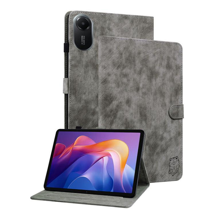 Funda para tableta de cuero con tapa y patrón de tigre, For Xiaomi Redmi K Pad 8.8 inch, For Redmi Pad 2 / Redmi Pad SE 11 2025, For Xiaomi Pad 7 / Pad 7 Pro, For Xiaomi Redmi Pad SE 8.7, For Xiaomi Redmi Pad Pro 12.1, For Xiaomi Redmi Pad SE 11 inch