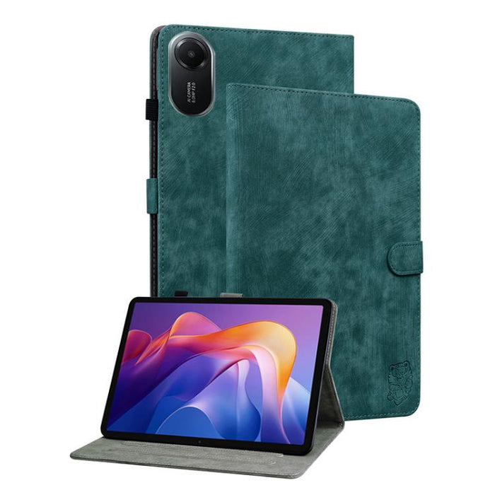 Funda para tableta de cuero con tapa y patrón de tigre, For Xiaomi Redmi K Pad 8.8 inch, For Redmi Pad 2 / Redmi Pad SE 11 2025, For Xiaomi Pad 7 / Pad 7 Pro, For Xiaomi Redmi Pad SE 8.7, For Xiaomi Redmi Pad Pro 12.1, For Xiaomi Redmi Pad SE 11 inch