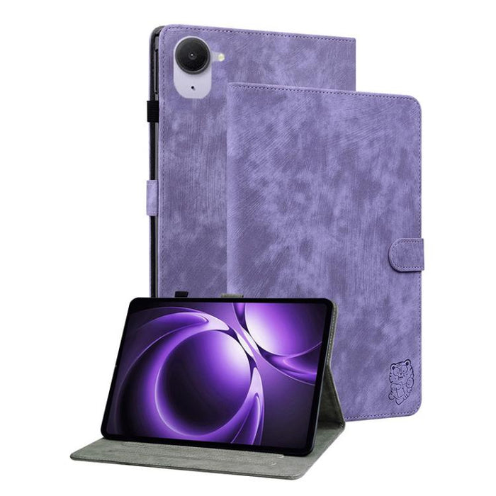 Funda para tableta de cuero con tapa y patrón de tigre, For Xiaomi Redmi K Pad 8.8 inch, For Redmi Pad 2 / Redmi Pad SE 11 2025, For Xiaomi Pad 7 / Pad 7 Pro, For Xiaomi Redmi Pad SE 8.7, For Xiaomi Redmi Pad Pro 12.1, For Xiaomi Redmi Pad SE 11 inch