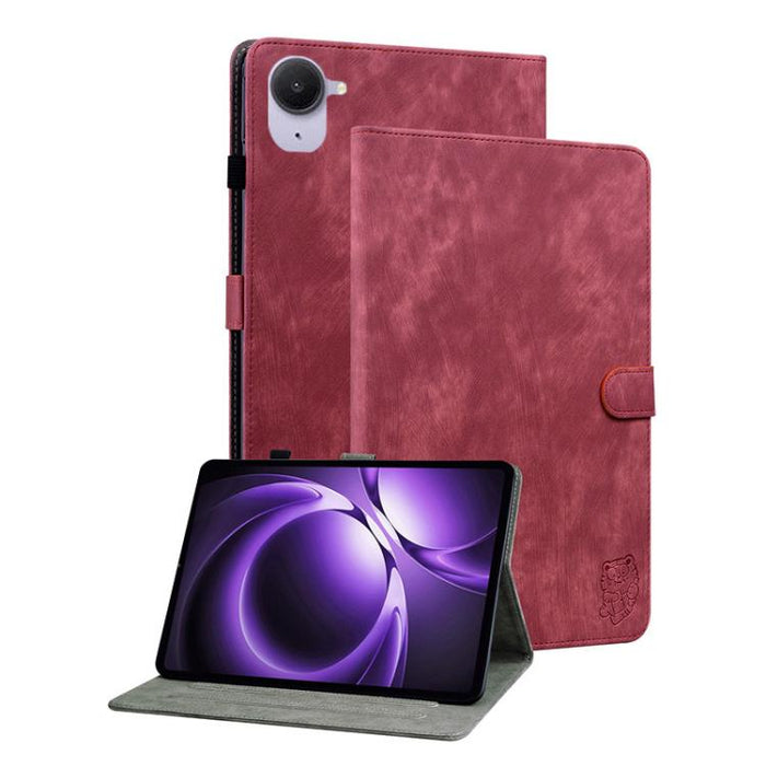 Funda para tableta de cuero con tapa y patrón de tigre, For Xiaomi Redmi K Pad 8.8 inch, For Redmi Pad 2 / Redmi Pad SE 11 2025, For Xiaomi Pad 7 / Pad 7 Pro, For Xiaomi Redmi Pad SE 8.7, For Xiaomi Redmi Pad Pro 12.1, For Xiaomi Redmi Pad SE 11 inch