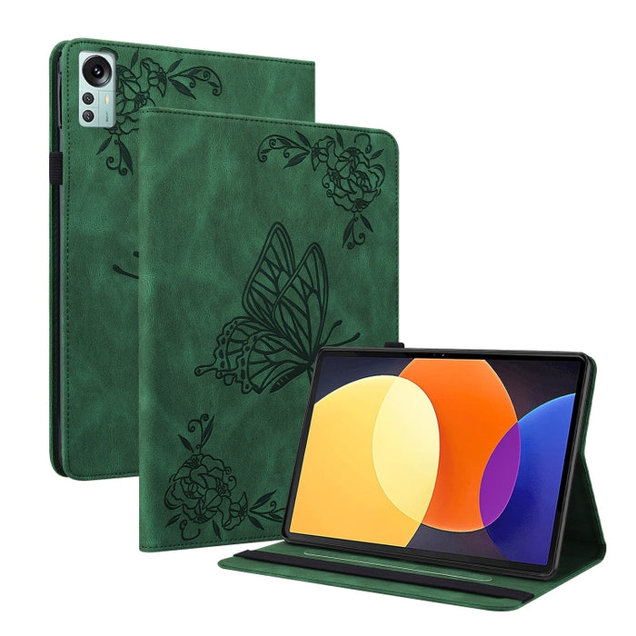 Funda para tableta de cuero con relieve de flor de mariposa, For Redmi K Pad 2 8.8 inch 2026, For Xiaomi Redmi K Pad 8.8 inch, For Redmi Pad 2 / Redmi Pad SE 11 2025, For Xiaomi Pad 7 / Pad 7 Pro, For Xiaomi Redmi Pad SE 8.7, For Xiaomi Redmi Pad Pro 1...