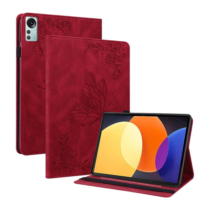 Funda para tableta de cuero con relieve de flor de mariposa, For Redmi K Pad 2 8.8 inch 2026, For Xiaomi Redmi K Pad 8.8 inch, For Redmi Pad 2 / Redmi Pad SE 11 2025, For Xiaomi Pad 7 / Pad 7 Pro, For Xiaomi Redmi Pad SE 8.7, For Xiaomi Redmi Pad Pro 1...