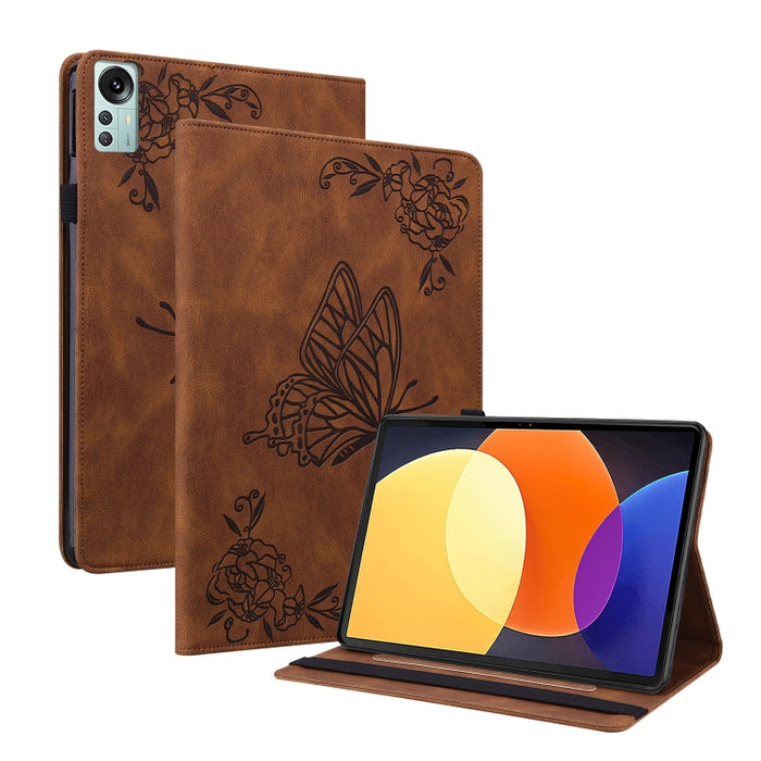 Funda para tableta de cuero con relieve de flor de mariposa, For Redmi K Pad 2 8.8 inch 2026, For Xiaomi Redmi K Pad 8.8 inch, For Redmi Pad 2 / Redmi Pad SE 11 2025, For Xiaomi Pad 7 / Pad 7 Pro, For Xiaomi Redmi Pad SE 8.7, For Xiaomi Redmi Pad Pro 1...