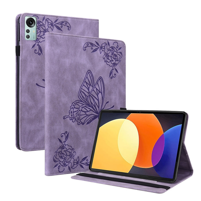 Funda para tableta de cuero con relieve de flor de mariposa, For Redmi K Pad 2 8.8 inch 2026, For Xiaomi Redmi K Pad 8.8 inch, For Redmi Pad 2 / Redmi Pad SE 11 2025, For Xiaomi Pad 7 / Pad 7 Pro, For Xiaomi Redmi Pad SE 8.7, For Xiaomi Redmi Pad Pro 1...