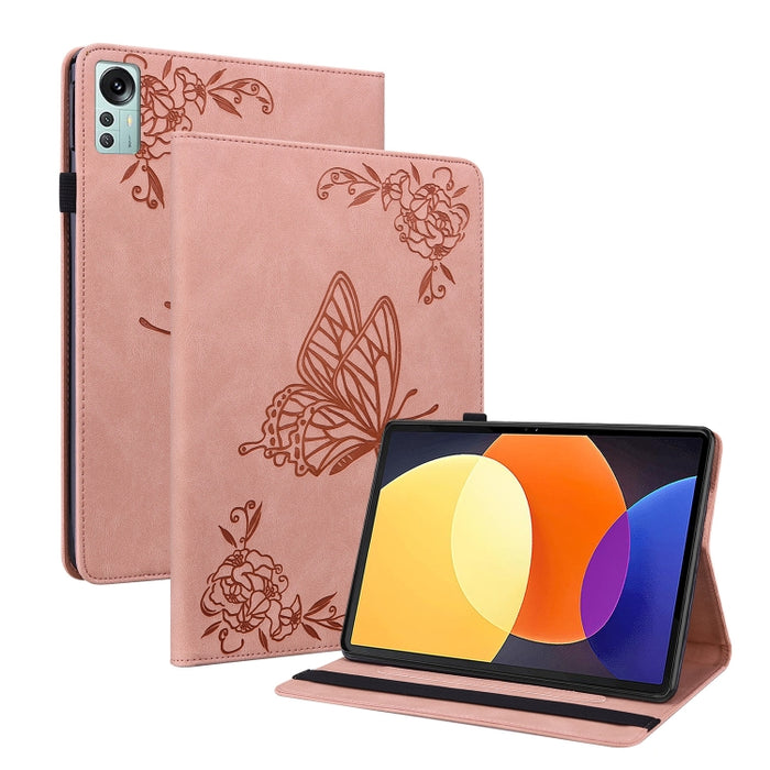 Funda para tableta de cuero con relieve de flor de mariposa, For Redmi K Pad 2 8.8 inch 2026, For Xiaomi Redmi K Pad 8.8 inch, For Redmi Pad 2 / Redmi Pad SE 11 2025, For Xiaomi Pad 7 / Pad 7 Pro, For Xiaomi Redmi Pad SE 8.7, For Xiaomi Redmi Pad Pro 1...