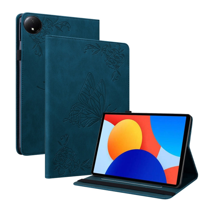 Funda para tableta de cuero con relieve de flor de mariposa, For Redmi K Pad 2 8.8 inch 2026, For Xiaomi Redmi K Pad 8.8 inch, For Redmi Pad 2 / Redmi Pad SE 11 2025, For Xiaomi Pad 7 / Pad 7 Pro, For Xiaomi Redmi Pad SE 8.7, For Xiaomi Redmi Pad Pro 1...
