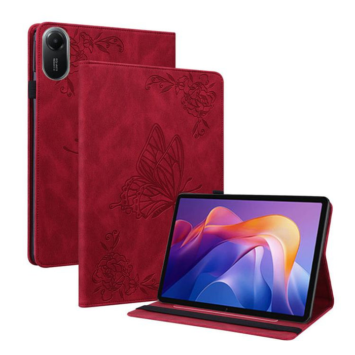 Funda para tableta de cuero con relieve de flor de mariposa, For Redmi K Pad 2 8.8 inch 2026, For Xiaomi Redmi K Pad 8.8 inch, For Redmi Pad 2 / Redmi Pad SE 11 2025, For Xiaomi Pad 7 / Pad 7 Pro, For Xiaomi Redmi Pad SE 8.7, For Xiaomi Redmi Pad Pro 1...