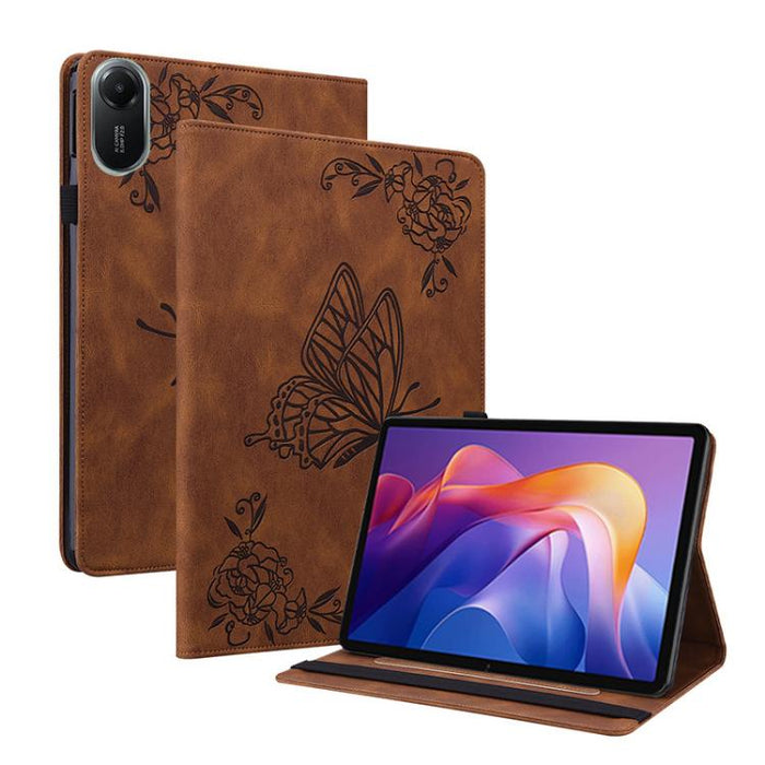Funda para tableta de cuero con relieve de flor de mariposa, For Redmi K Pad 2 8.8 inch 2026, For Xiaomi Redmi K Pad 8.8 inch, For Redmi Pad 2 / Redmi Pad SE 11 2025, For Xiaomi Pad 7 / Pad 7 Pro, For Xiaomi Redmi Pad SE 8.7, For Xiaomi Redmi Pad Pro 1...