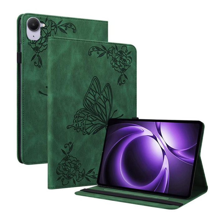 Funda para tableta de cuero con relieve de flor de mariposa, For Redmi K Pad 2 8.8 inch 2026, For Xiaomi Redmi K Pad 8.8 inch, For Redmi Pad 2 / Redmi Pad SE 11 2025, For Xiaomi Pad 7 / Pad 7 Pro, For Xiaomi Redmi Pad SE 8.7, For Xiaomi Redmi Pad Pro 1...