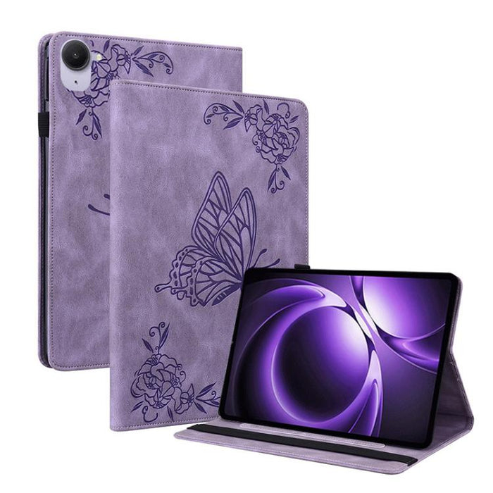 Funda para tableta de cuero con relieve de flor de mariposa, For Redmi K Pad 2 8.8 inch 2026, For Xiaomi Redmi K Pad 8.8 inch, For Redmi Pad 2 / Redmi Pad SE 11 2025, For Xiaomi Pad 7 / Pad 7 Pro, For Xiaomi Redmi Pad SE 8.7, For Xiaomi Redmi Pad Pro 1...