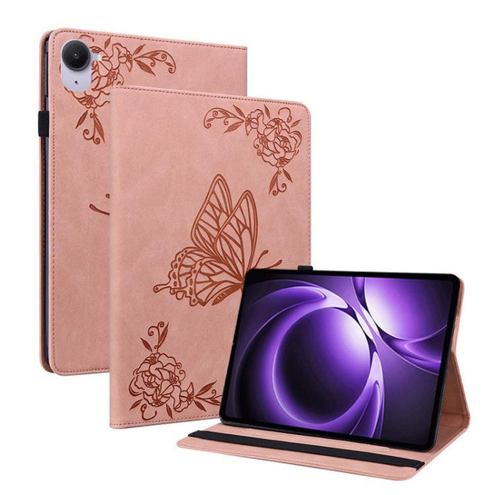 Funda para tableta de cuero con relieve de flor de mariposa, For Redmi K Pad 2 8.8 inch 2026, For Xiaomi Redmi K Pad 8.8 inch, For Redmi Pad 2 / Redmi Pad SE 11 2025, For Xiaomi Pad 7 / Pad 7 Pro, For Xiaomi Redmi Pad SE 8.7, For Xiaomi Redmi Pad Pro 1...