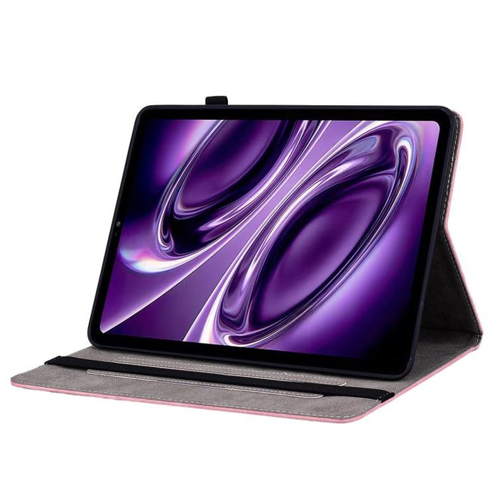 Funda para tablet de piel con relieve de mariposa y rosa, For Redmi K Pad 2 8.8 inch 2026, For Xiaomi Redmi K Pad 8.8 inch, For Redmi Pad 2 / Redmi Pad SE 11 2025, For Xiaomi Pad 7 / Pad 7 Pro, For Xiaomi Redmi Pad SE 8.7, For Xiaomi Redmi Pad Pro 12.1...