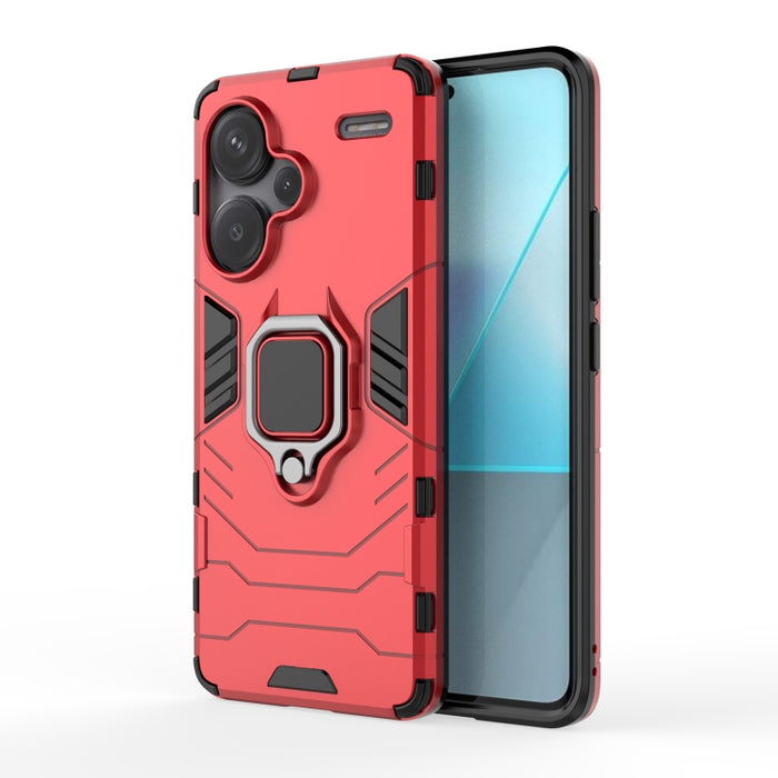 Funda para teléfono con soporte para PC + TPU a prueba de golpes, For Xiaomi Poco F6, For Xiaomi Redmi Turbo 3, For Xiaomi Redmi A3 4G, For Xiaomi Redmi Note 13 Pro 4G Global, For Xiaomi Redmi Note 13 4G, For Xiaomi Redmi 13C 4G / 5G                   ...