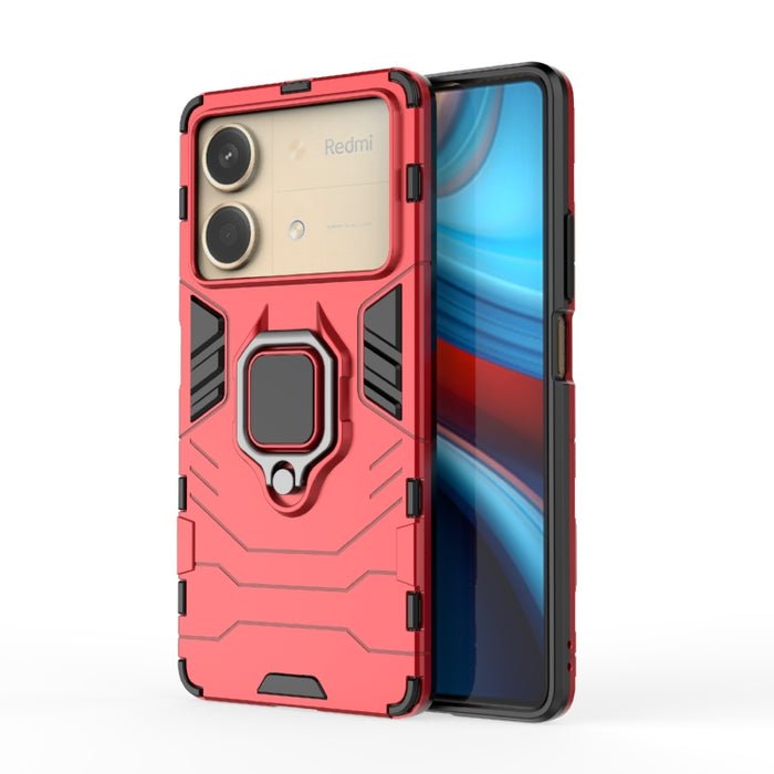 Funda para teléfono con soporte para PC + TPU a prueba de golpes, For Xiaomi Poco F6, For Xiaomi Redmi Turbo 3, For Xiaomi Redmi A3 4G, For Xiaomi Redmi Note 13 Pro 4G Global, For Xiaomi Redmi Note 13 4G, For Xiaomi Redmi 13C 4G / 5G                   ...