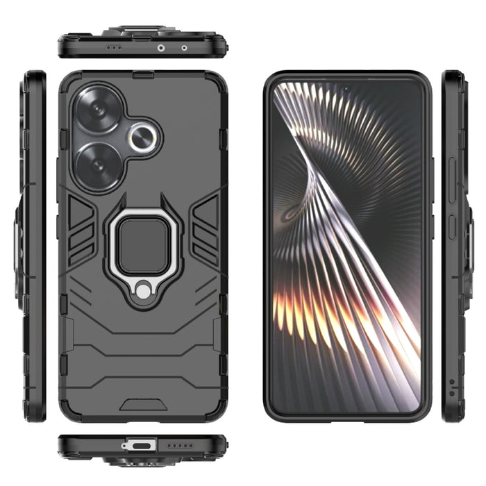 Funda para teléfono con soporte para PC + TPU a prueba de golpes, For Xiaomi Poco F6, For Xiaomi Redmi Turbo 3, For Xiaomi Redmi A3 4G, For Xiaomi Redmi Note 13 Pro 4G Global, For Xiaomi Redmi Note 13 4G, For Xiaomi Redmi 13C 4G / 5G                   ...