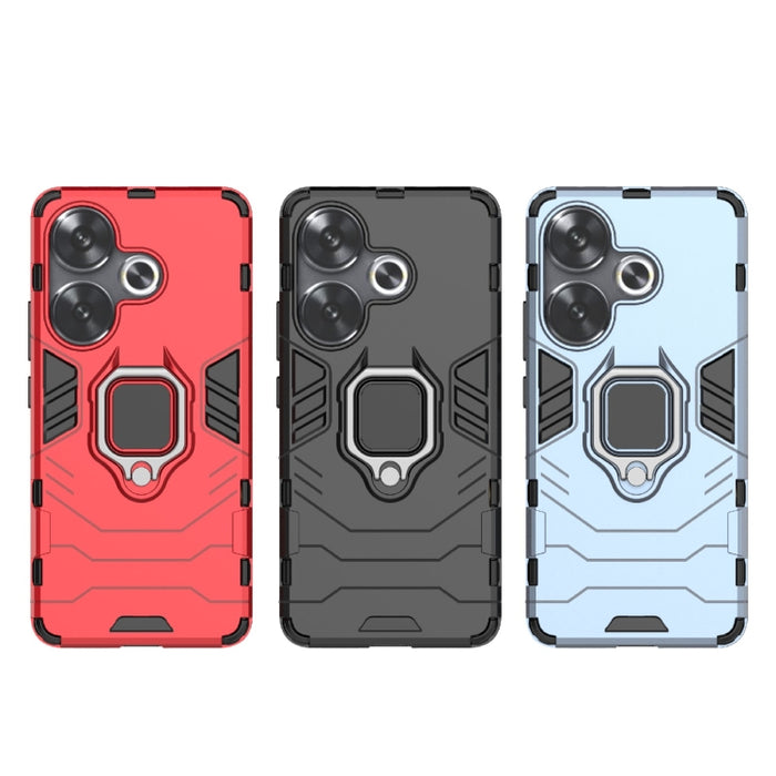 Funda para teléfono con soporte para PC + TPU a prueba de golpes, For Xiaomi Poco F6, For Xiaomi Redmi Turbo 3, For Xiaomi Redmi A3 4G, For Xiaomi Redmi Note 13 Pro 4G Global, For Xiaomi Redmi Note 13 4G, For Xiaomi Redmi 13C 4G / 5G                   ...