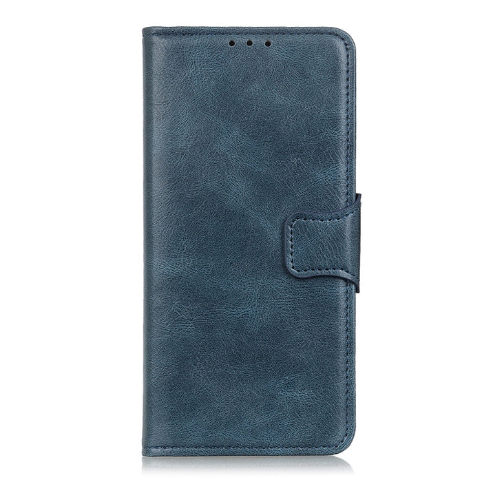 Mirren Crazy Horse Texture Funda de cuero con tapa horizontal con soporte y ranuras para tarjetas y billetera, For LG Harmony 4, For Xiaomi Redmi 9C