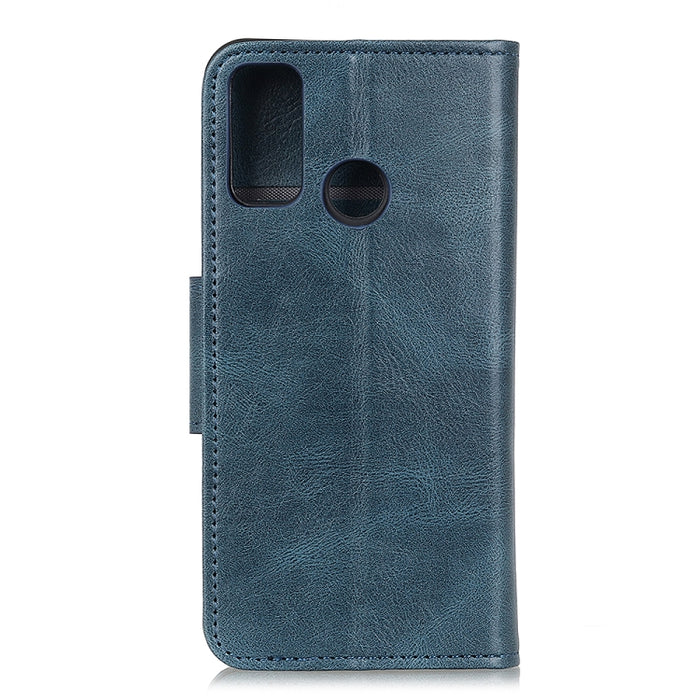 Mirren Crazy Horse Texture Funda de cuero con tapa horizontal con soporte y ranuras para tarjetas y billetera, For LG Harmony 4, For Xiaomi Redmi 9C