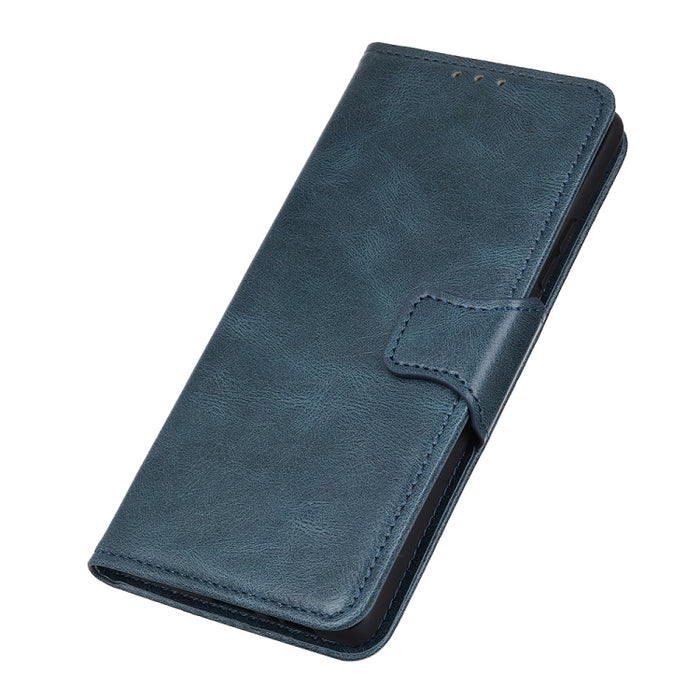 Mirren Crazy Horse Texture Funda de cuero con tapa horizontal con soporte y ranuras para tarjetas y billetera, For LG Harmony 4, For Xiaomi Redmi 9C