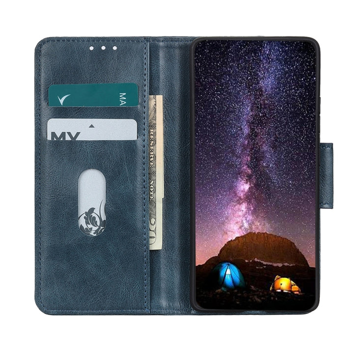 Mirren Crazy Horse Texture Funda de cuero con tapa horizontal con soporte y ranuras para tarjetas y billetera, For LG Harmony 4, For Xiaomi Redmi 9C