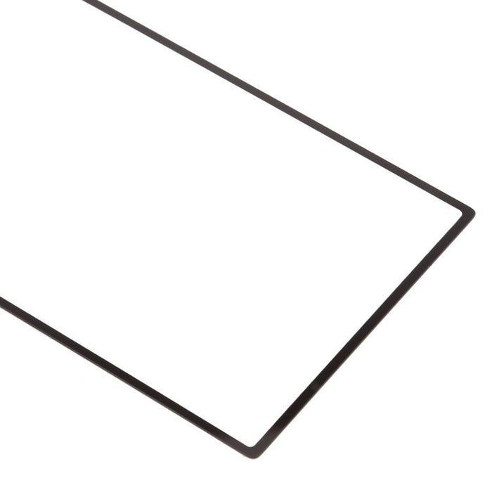 Lente de vidrio exterior de pantalla secundaria LCD con adhesivo ópticamente transparente OCA