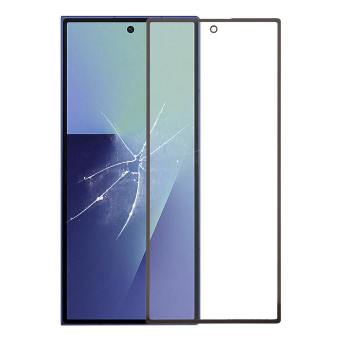 Lente de vidrio exterior de pantalla secundaria LCD con adhesivo ópticamente transparente OCA