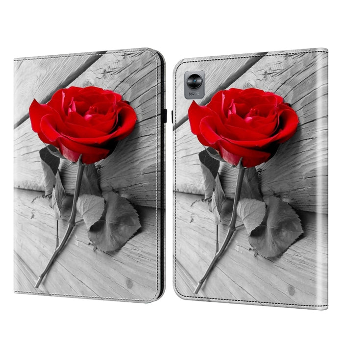 Funda para tableta de cuero pintado con textura de cristal, For Xiaomi Pad 6 / Pad 6 Pro, For Xiaomi Redmi Pad SE, For Xiaomi Redmi Pad 10.61, For Xiaomi Pad 5 / Pad 5 Pro