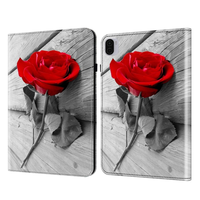 Funda para tableta de cuero pintado con textura de cristal, For Xiaomi Pad 6 / Pad 6 Pro, For Xiaomi Redmi Pad SE, For Xiaomi Redmi Pad 10.61, For Xiaomi Pad 5 / Pad 5 Pro