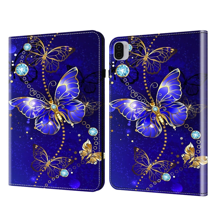 Funda para tableta de cuero pintado con textura de cristal, For Xiaomi Pad 6 / Pad 6 Pro, For Xiaomi Redmi Pad SE, For Xiaomi Redmi Pad 10.61, For Xiaomi Pad 5 / Pad 5 Pro