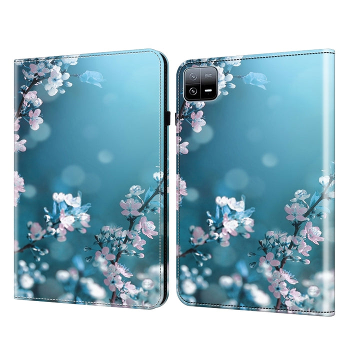 Funda para tableta de cuero pintado con textura de cristal, For Xiaomi Pad 6 / Pad 6 Pro, For Xiaomi Redmi Pad SE, For Xiaomi Redmi Pad 10.61, For Xiaomi Pad 5 / Pad 5 Pro