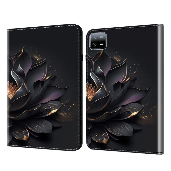 Funda para tableta de cuero pintado con textura de cristal, For Xiaomi Pad 6 / Pad 6 Pro, For Xiaomi Redmi Pad SE, For Xiaomi Redmi Pad 10.61, For Xiaomi Pad 5 / Pad 5 Pro