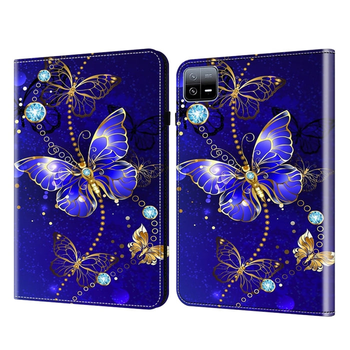 Funda para tableta de cuero pintado con textura de cristal, For Xiaomi Pad 6 / Pad 6 Pro, For Xiaomi Redmi Pad SE, For Xiaomi Redmi Pad 10.61, For Xiaomi Pad 5 / Pad 5 Pro