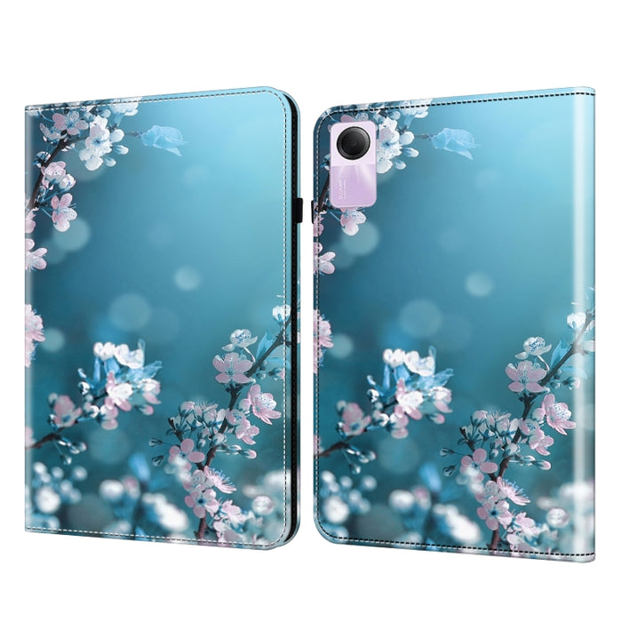 Funda para tableta de cuero pintado con textura de cristal, For Xiaomi Pad 6 / Pad 6 Pro, For Xiaomi Redmi Pad SE, For Xiaomi Redmi Pad 10.61, For Xiaomi Pad 5 / Pad 5 Pro