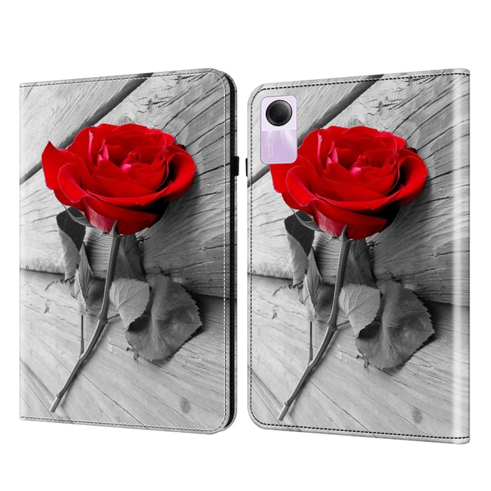 Funda para tableta de cuero pintado con textura de cristal, For Xiaomi Pad 6 / Pad 6 Pro, For Xiaomi Redmi Pad SE, For Xiaomi Redmi Pad 10.61, For Xiaomi Pad 5 / Pad 5 Pro