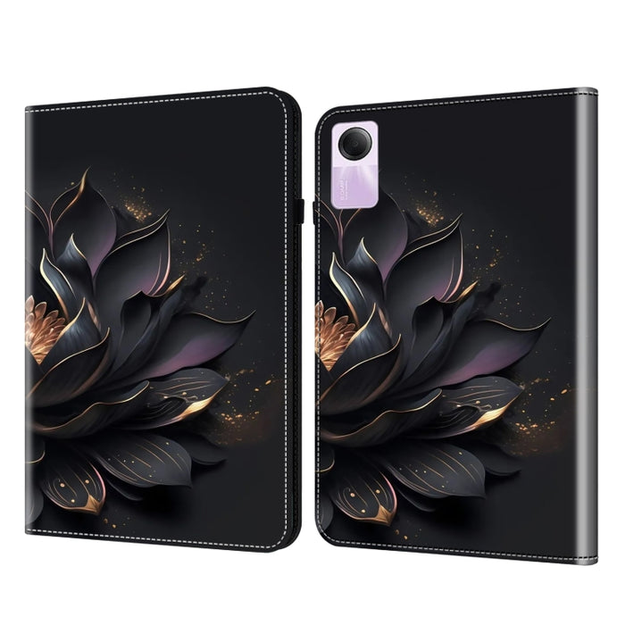 Funda para tableta de cuero pintado con textura de cristal, For Xiaomi Pad 6 / Pad 6 Pro, For Xiaomi Redmi Pad SE, For Xiaomi Redmi Pad 10.61, For Xiaomi Pad 5 / Pad 5 Pro