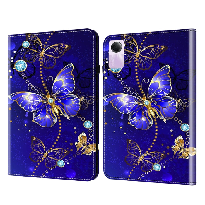 Funda para tableta de cuero pintado con textura de cristal, For Xiaomi Pad 6 / Pad 6 Pro, For Xiaomi Redmi Pad SE, For Xiaomi Redmi Pad 10.61, For Xiaomi Pad 5 / Pad 5 Pro