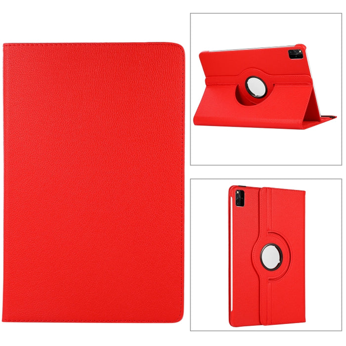 Funda para tableta de cuero con textura Litchi con rotación de 360 grados, For Xiaomi Pad 7 Pro / Pad 7, For Xiaomi Redmi Pad Pro 12.1, For Xiaomi Pad 6S Pro 12.4, For Xiaomi Redmi Pad SE