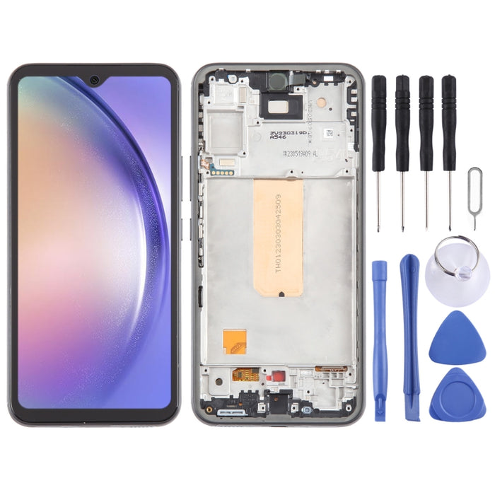 Montaje completo del digitalizador de pantalla LCD Incell con marco (no admite identificación de huellas dactilares)