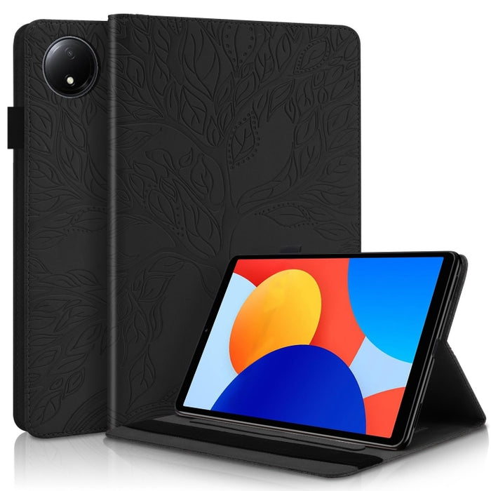 Funda para tableta de cuero repujado serie Tree Life, For Xiaomi Redmi Pad 2 SE 9.7 2026, For Xiaomi Redmi K Pad 2 8.8 2026, For Xiaomi Redmi K Pad, For Xiaomi Redmi Pad 2, For Xiaomi Pad 7 / 7 Pro, For Xiaomi Redmi Pad SE 8.7 4G                       ...