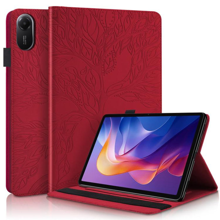 Funda para tableta de cuero repujado serie Tree Life, For Xiaomi Redmi Pad 2 SE 9.7 2026, For Xiaomi Redmi K Pad 2 8.8 2026, For Xiaomi Redmi K Pad, For Xiaomi Redmi Pad 2, For Xiaomi Pad 7 / 7 Pro, For Xiaomi Redmi Pad SE 8.7 4G                       ...