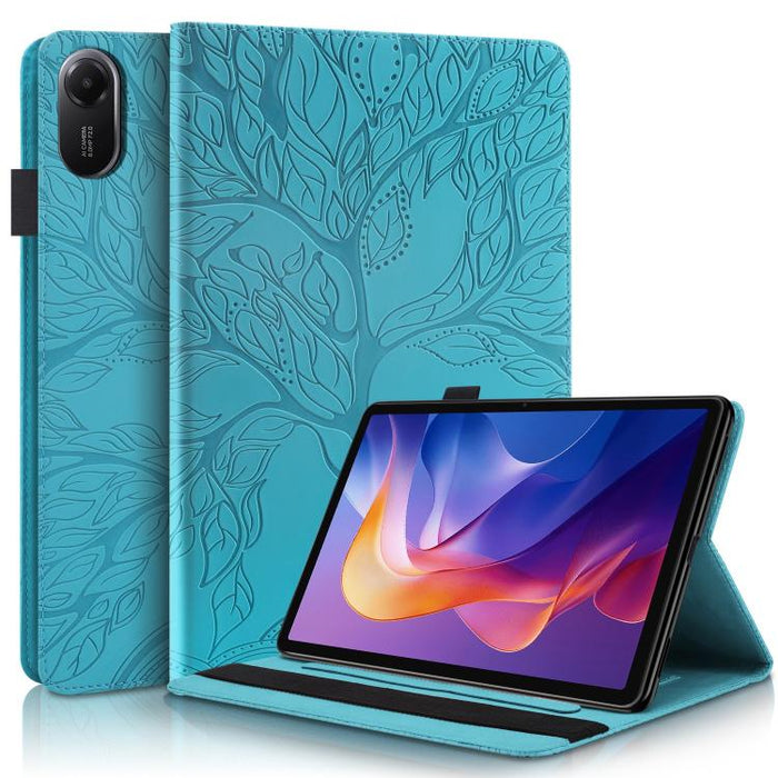 Funda para tableta de cuero repujado serie Tree Life, For Xiaomi Redmi Pad 2 SE 9.7 2026, For Xiaomi Redmi K Pad 2 8.8 2026, For Xiaomi Redmi K Pad, For Xiaomi Redmi Pad 2, For Xiaomi Pad 7 / 7 Pro, For Xiaomi Redmi Pad SE 8.7 4G                       ...