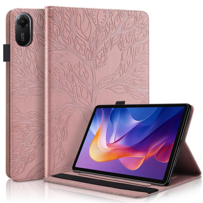 Funda para tableta de cuero repujado serie Tree Life, For Xiaomi Redmi Pad 2 SE 9.7 2026, For Xiaomi Redmi K Pad 2 8.8 2026, For Xiaomi Redmi K Pad, For Xiaomi Redmi Pad 2, For Xiaomi Pad 7 / 7 Pro, For Xiaomi Redmi Pad SE 8.7 4G                       ...